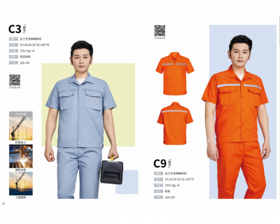工作服、工程服短袖